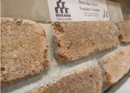 Retro Barn Stock Chamber Brick Fireplaces