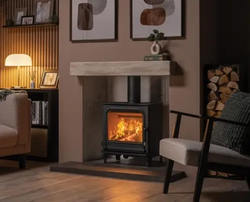Wood & Multi-fuel Stoves Fires - Onyx Athos 5